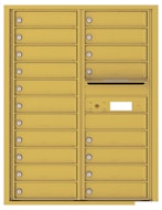 Florence 4C Mailboxes 4C11D-19 Gold Speck