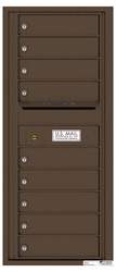 Florence 4C Mailboxes 4C11S-09 Antique Bronze