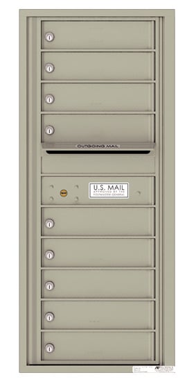 4C11S09 4C Horizontal Commercial Mailboxes