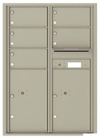 Florence 4C Mailboxes 4C12D-05 Postal Grey