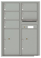 Florence 4C Mailboxes 4C12D-05 Silver Speck