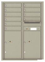 Florence 4C Mailboxes 4C12D-10 Postal Grey