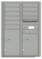 Florence 4C Mailboxes 4C12D-11 Silver Speck