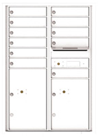 Florence 4C Mailboxes 4C12D-11 White
