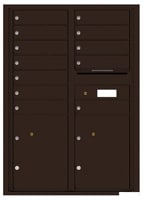 Florence 4C Mailboxes 4C12D-12 Dark Bronze