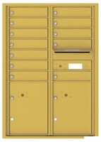 Florence 4C Mailboxes 4C12D-12 Gold Speck