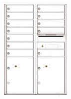 Florence 4C Mailboxes 4C12D-12 White