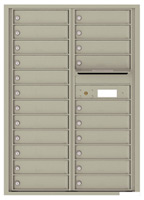 Florence 4C Mailboxes 4C12D-22 Postal Grey