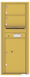 Florence 4C Mailboxes 4C12S-02 Gold Speck