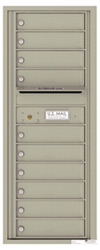 Florence 4C Mailboxes 4C12S-10 Postal Grey