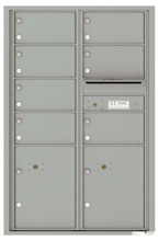 Florence 4C Mailboxes 4C13D-07 Silver Speck