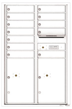 Florence 4C Mailboxes 4C13D-12 White