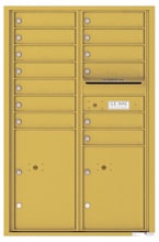 Florence 4C Mailboxes 4C13D-13 Gold Speck