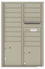 Florence 4C Mailboxes 4C13D-15 Postal Grey