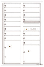 Florence 4C Mailboxes 4C13D-15 White