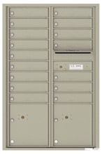 Florence 4C Mailboxes 4C13D-16 Postal Grey