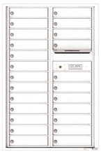 Florence 4C Mailboxes 4C13D-24 White