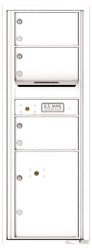 Florence 4C Mailboxes 4C13S-03 White