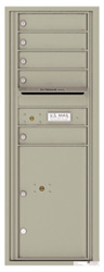 Florence 4C Mailboxes 4C13S-05 Postal Grey