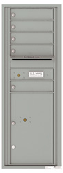 Florence 4C Mailboxes 4C13S-05 Silver Speck