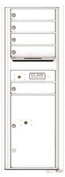 Florence 4C Mailboxes 4C13S-05 White