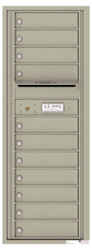 Florence 4C Mailboxes 4C13S-11 Postal Grey