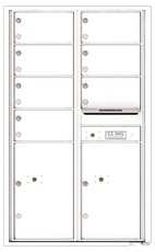 Florence 4C Mailboxes 4C14D-07 White