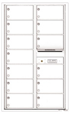 Florence 4C Mailboxes 4C14D-13 White