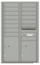 Florence 4C Mailboxes 4C14D-15 Silver Speck