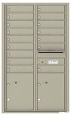 Florence 4C Mailboxes 4C14D-16 Postal Grey