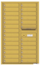 Florence 4C Mailboxes 4C14D-26 Gold Speck