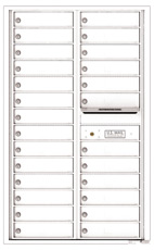 Florence 4C Mailboxes 4C14D-26 White