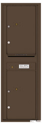Florence 4C Mailboxes 4C14S-2P Antique Bronze