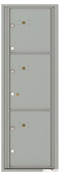 Florence 4C Mailboxes 4C14S-3P Silver Speck