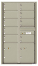 Florence 4C Mailboxes 4C15D-09 Postal Grey