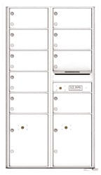 Florence 4C Mailboxes 4C15D-09 White