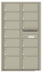 Florence 4C Mailboxes 4C15D-13 Postal Grey