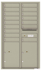 Florence 4C Mailboxes 4C15D-16 Postal Grey