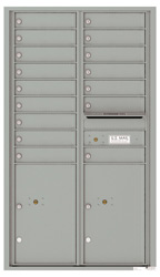 Florence 4C Mailboxes 4C15D-16 Silver Speck