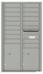 Florence 4C Mailboxes 4C15D-17 Silver Speck