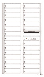 Florence 4C Mailboxes 4C15D-28 White