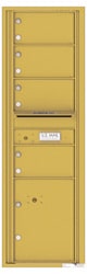 Florence 4C Mailboxes 4C15S-04 Gold Speck