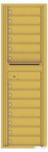 Florence 4C Mailboxes 4C15S-13 Gold Speck