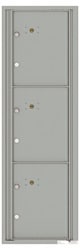 Florence 4C Mailboxes 4C15S-3P Silver Speck