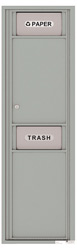 Florence 4C Mailboxes 4C15S-Bin Silver Speck