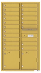 Florence 4C Mailboxes 4C16D-19 Gold Speck