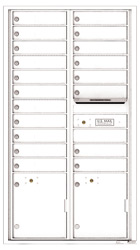 Florence 4C Mailboxes 4C16D-19 White