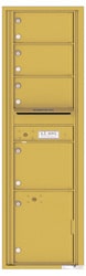 Florence 4C Mailboxes 4C16S-04 Gold Speck