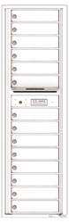 Florence 4C Mailboxes 4C16S-14 White