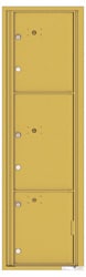 Florence 4C Mailboxes 4C16S-3P Gold Speck